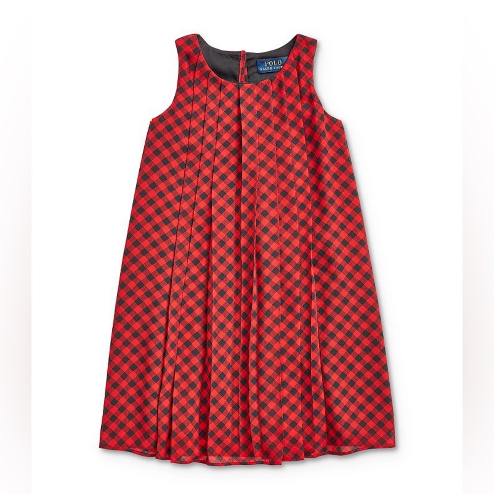 Polo Ralph Lauren Girls buffalo check dress